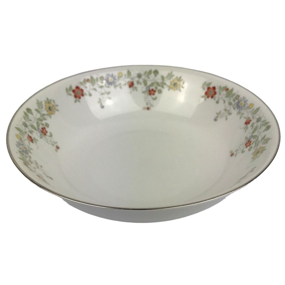 International China Cotillion York 3835 Serving Bowl 9'' Multicolor Floral Japan